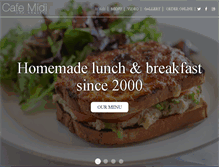 Tablet Screenshot of cafemidi.com